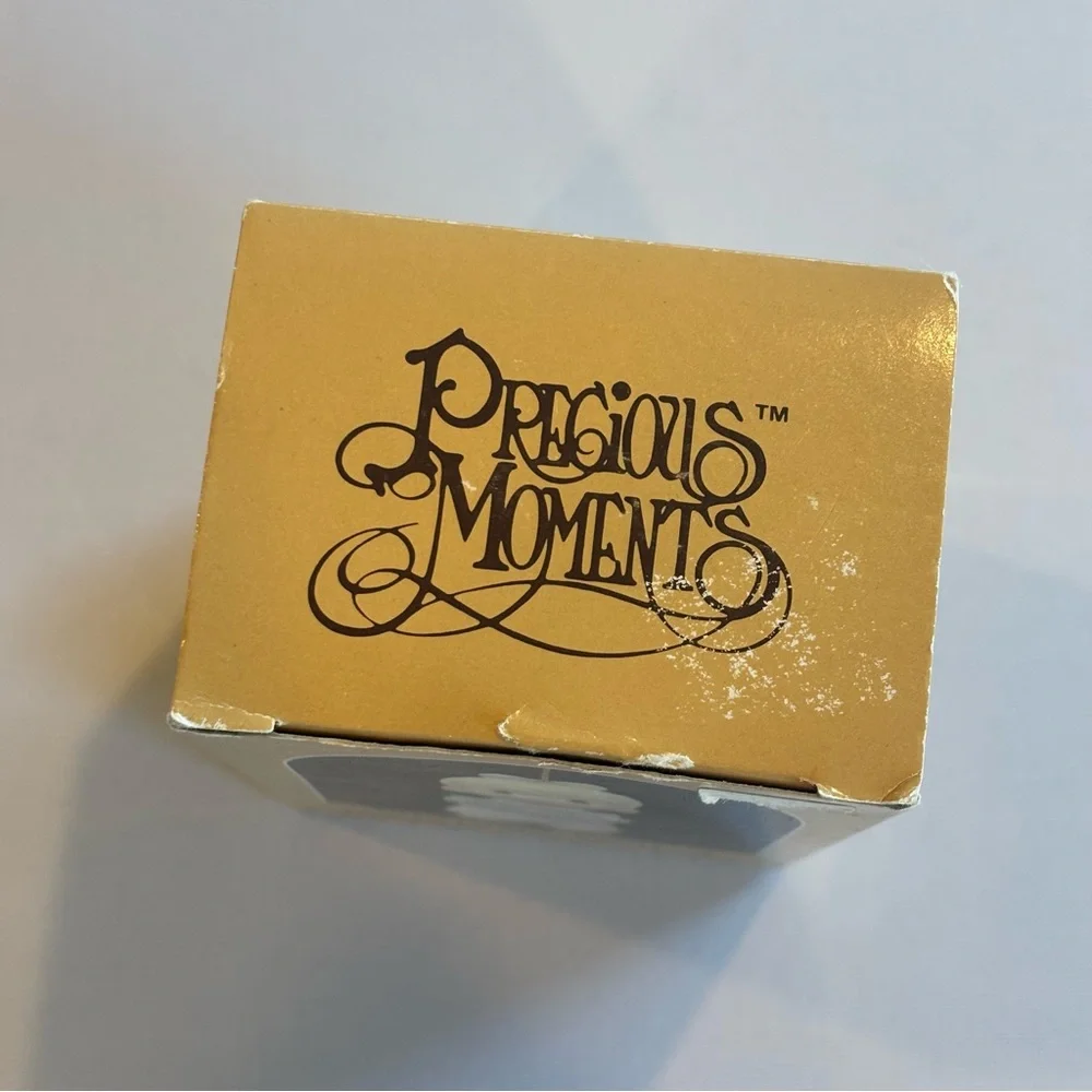 VINTAGE PRECIOUS MOMENTS Christmas Ornament Christmas Wish 1984‎ NIB